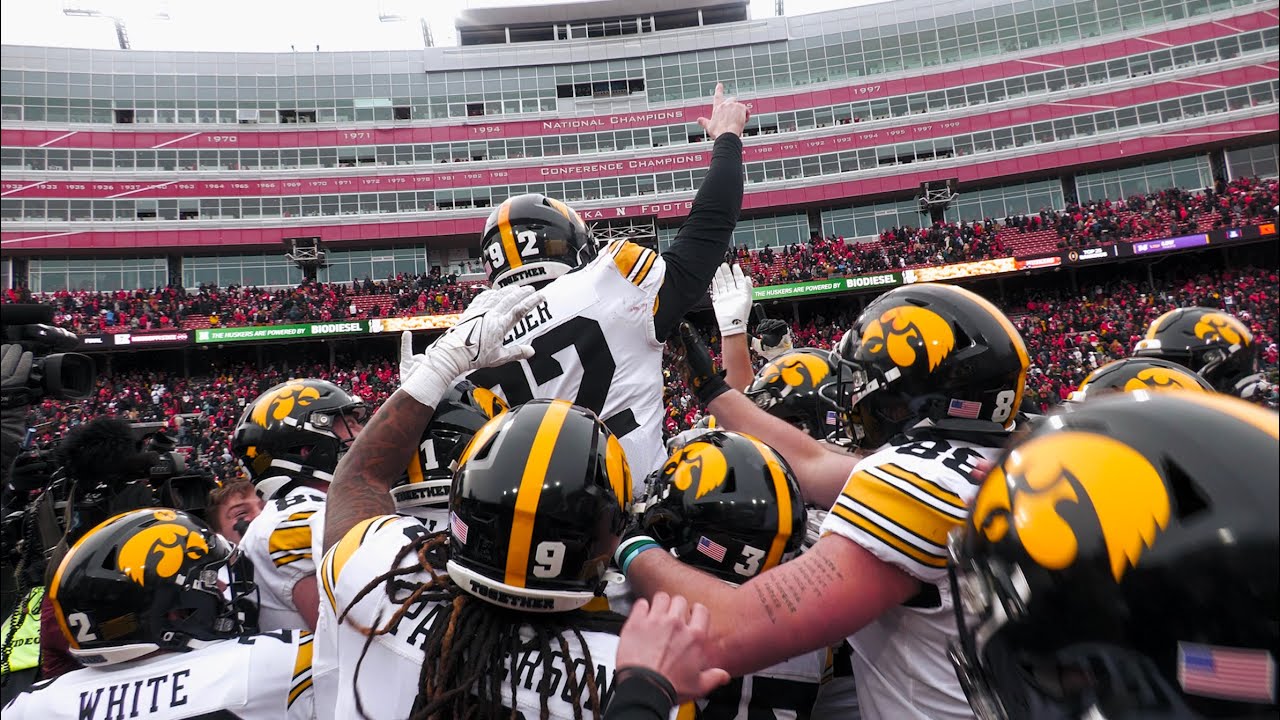 Iowa defeats Nebraska in dramatic fashion with a late game winning field goal