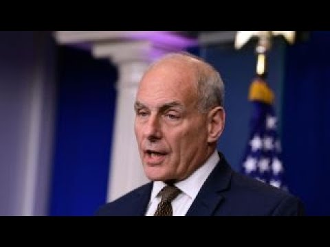 Gen. Kelly delivers emotional speech to address Trump troop controversy