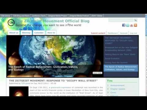 The Zeitgeist Movement Official Blog Tutorial