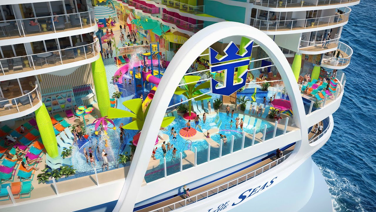 Royal Caribbean gives first look at Icon of the Seas, the world's largest cruise ship
