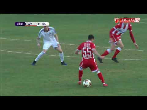 Crvena zvezda - Sileks 1:1, highlights