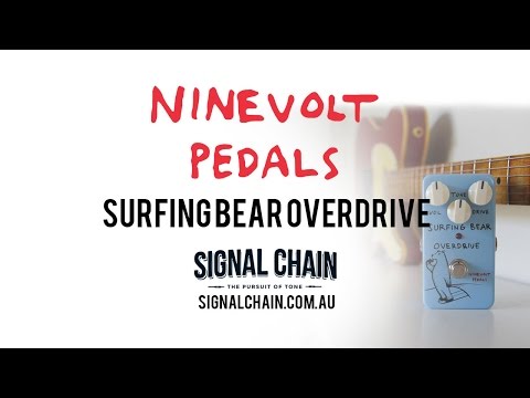 Ninevolt pedals (aka Animals pedal) Surfing bear overdrive image 6