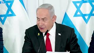 ראש הממשלה: בפתח ישיבת ממשלה מיוחדת בעיר נהריה: מודה לנשיא טראמפ על האמירה שלו על החטופים״
