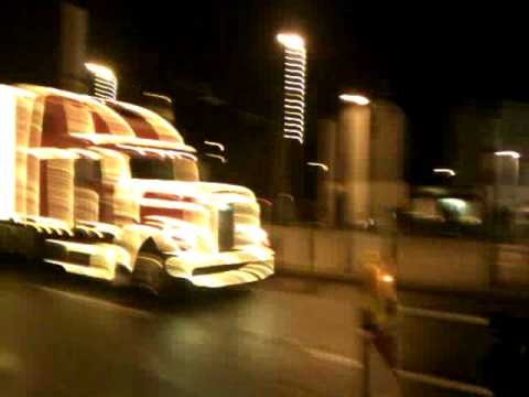 Coca Cola Trucks in Leipzig
