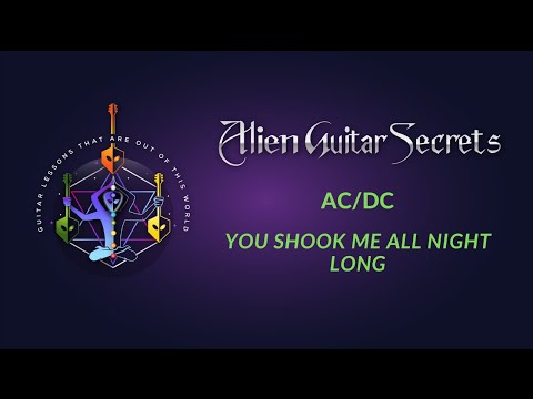 ACDC - You Shook Me All Night Long | Rob Lobasso - Alien Guitar Secrets