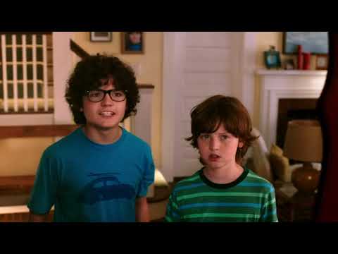 Trailer montage still with Terry Crews' singing emcee in Blended