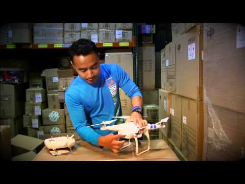 comment demarrer le dji phantom