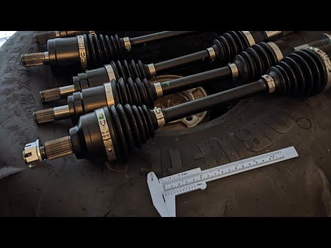 Demon HD axle Review and Installation Honda Rubicon IRS