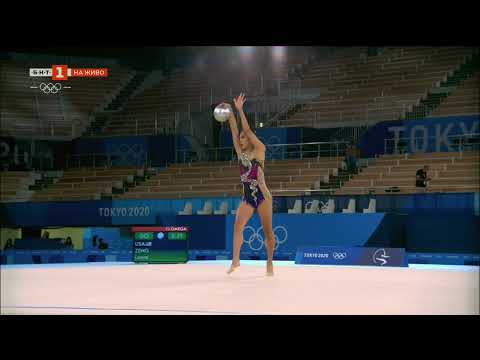 Laura Zeng - Ball Qualifications - Tokyo 2020 Olympic Games (HD)