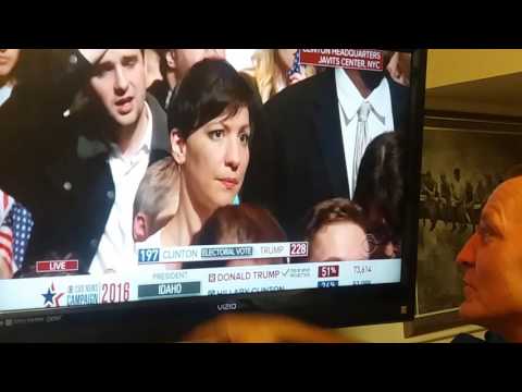 Clinton  follower so depressed he picks his booger and eats it