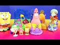Nickelodeon Talking SpongeBob SquarePants Squidward Patrick With Playset