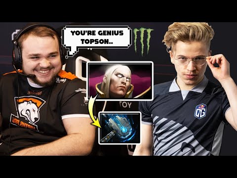 Even 10,000+ MMR "NOONE" using the Famous Build of Topson's INVOKER DOTA 2