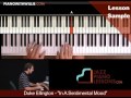 Duke Ellington In A Sentimental Mood - Piano Tutorial by JAZZEDGE
