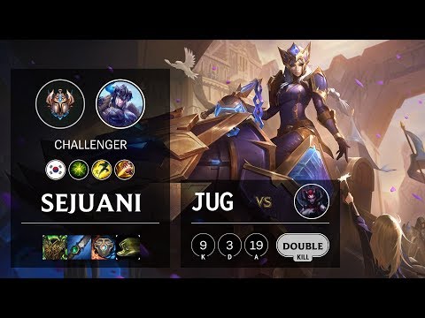 Sejuani Jungle vs Elise - KR Challenger Patch 10.10