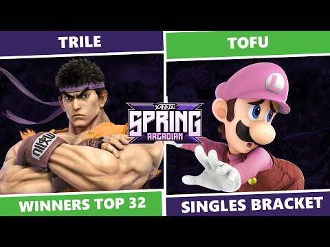 MDVA Spring Arcadian 2024: Winners Top 32 - Trile (Ryu) vs Tofu (Luigi) SSBU Singles