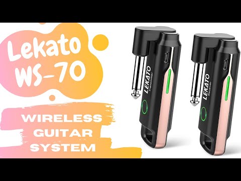 LEAKTO WS-70 | Wireless Guitar Jack System | Unboxing & Review