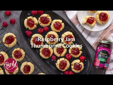 Raspberry Jam Thumbprint Cookies Recipe