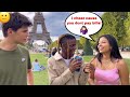 Making Couples Switch Phones in PARIS FRANCE!! *Loyalty Test* 💔 IM BACK!!