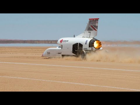 Desert racer: Brits tinkering with the world's fastest vehicle