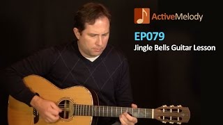 Bluesy Version of Jingle Bells on Acoustic Guitar (Lesson) - EP079