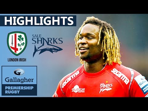 London Irish 7-41 Sale Sharks -  HIGHLIGHTS | Sale Romp With 6 Tries! | Gallagher Premiership 19/20