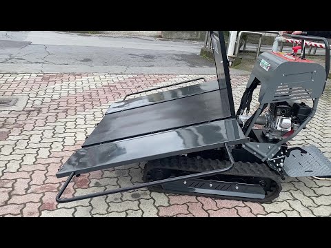 MOTOCARRIOLA CINGOLATA GIOR 600 PRO HONDA AGRICOLA SPONDE APRIBILI A LIBRO - NUOVA da Giordano Cairo