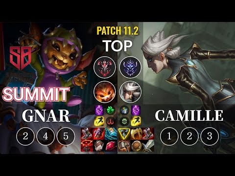 SB Summit Gnar vs Camille Top - KR Patch 11.2