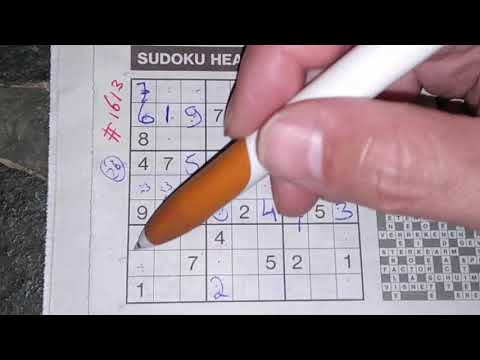 Try your best with these 2 Sudokus! (#1613) Heavy Sudoku. 09-25-2020 part 2 of 2