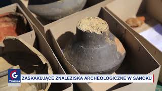 TV Galicja - Zaskakujące znaleziska archeologiczne w Sanoku