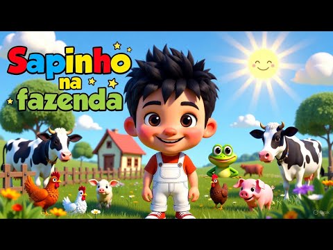 The Little Frog on the Farm 🐸 Fun at the Farm Pond 💦 Educational Video for Children | Nico kids