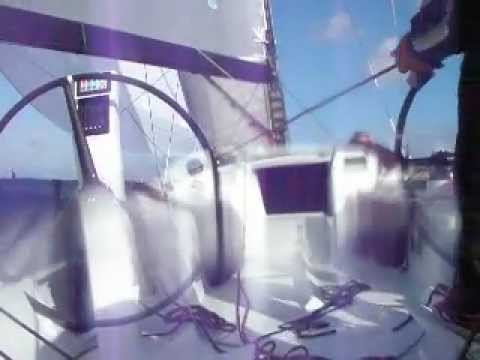 Cookson 50 Privateer running in 20 Kts during the RORC Caribbean 600