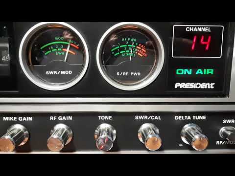 CB RADIO - President Dwight D - Michael Kilo Mike DX