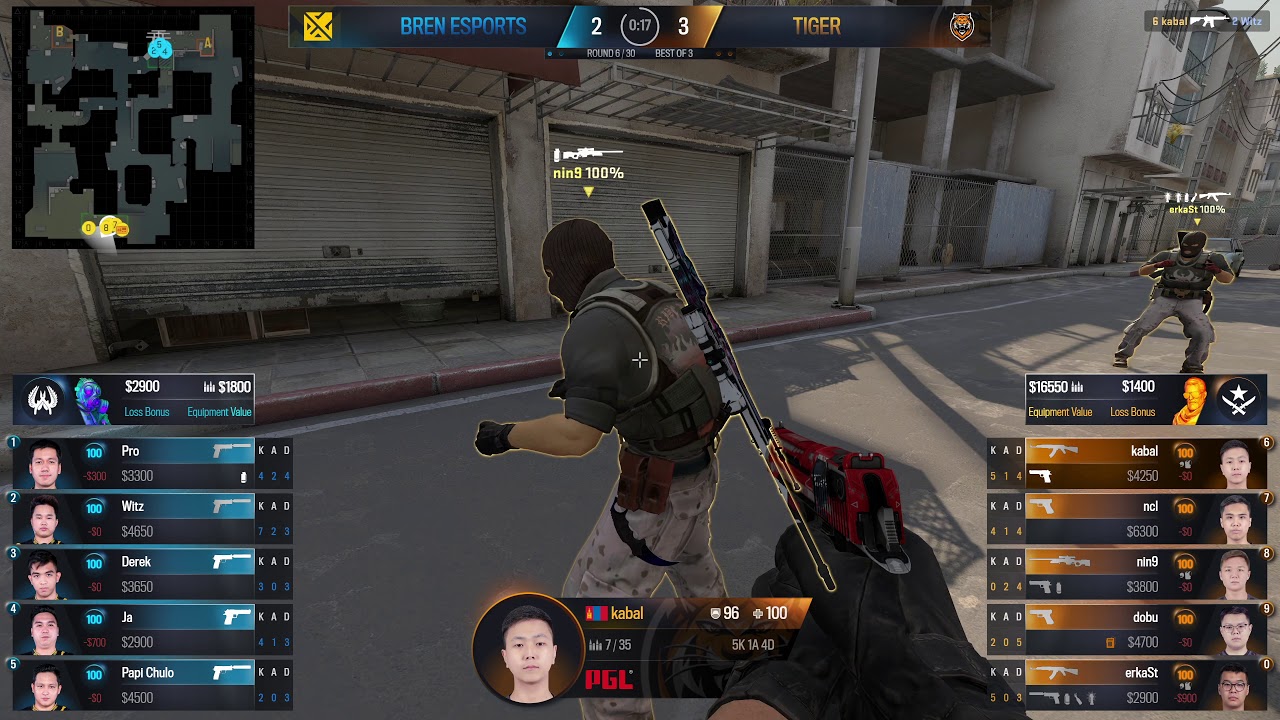 Tiger vs Bren Esports - Perfect World Asia League Summer 2020 - CS:GO