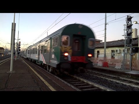 E464 289+2 2 piani+pilota MDVC Trenord - Milano Greco - 02/01/2019