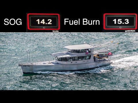 Fast and Efficient Ocean Crossing Yacht Design | Tradewind Cruising Speed on FPB 78 Cochise