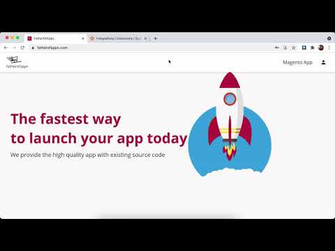 Install mobile apps for your Magento websites.