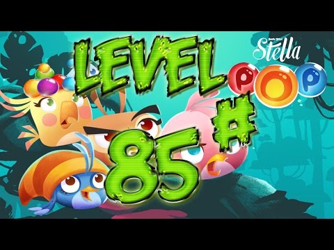 Let's Play Angry Birds Pop - Level 85 Walkthrough