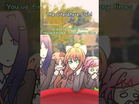 YOU vs DDLC #ddlc #animation #trend