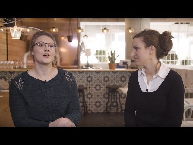 Portraits d&rsquo;étudiantes à la maîtrise en droit de l&rsquo;UQAM, Laurianne Ladouceur et Mathilde Valentini