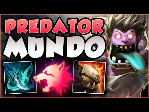 SPEED FORCE MUNDO! THE MOST OP MUNDO BUILD YET?! MUNDO SEASON 8 TOP GAMEPLAY! - League of Legends