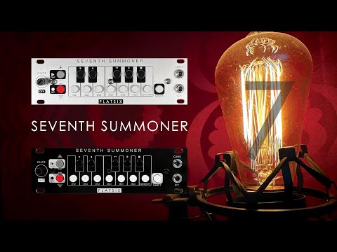 FlatSix Modular Seventh Summoner (Black) - 1U performance sequencer with 6 sequences & chaining image 7