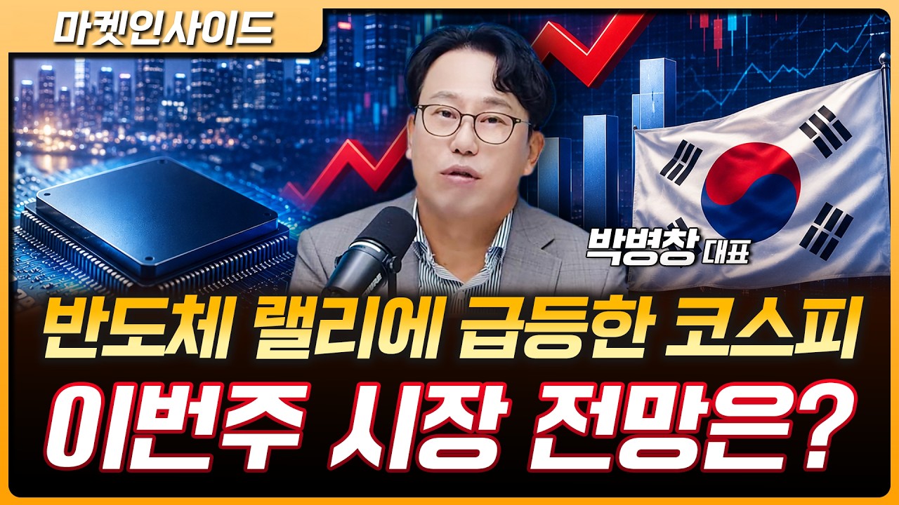 8주 만에 강한 반등한 코스피…반도체 랠리 이어질까? | 박병창 MP파트너스 대표 [마켓 인사이드]