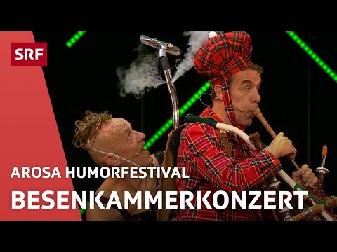 Harmonisches Besenkammerkonzert mit Chaostheater Oropax | Comedy | Arosa Humorfestival | SRF