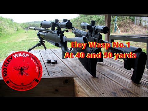 49 year old Eley Wasp No.1 -  Range tests at 40 and 50 yards (Part Two)