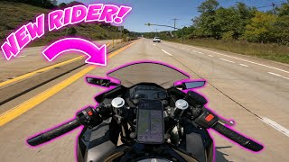 Download lagu Ride To Work On My NINJA 500 (Girl Motovlog!) mp3