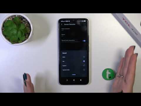 How to Change Screen Recorder Sound Settings in TCL 406? Manage Tone Options in Display Record Tool!