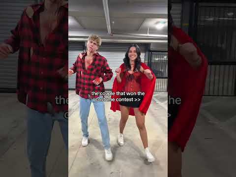 The Halloween costume couple