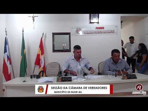 Sessão da Câmara de Vereadores de Mairi-BA - 12/03/2026