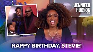 JHud’s Son Has an Unforgettable Moment with Stevie Wonder