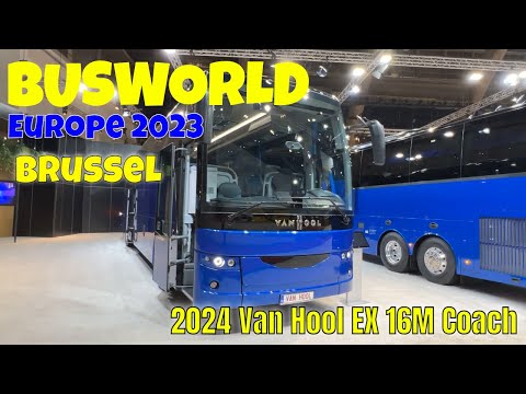 2024 Van Hool EX 16M Coach -Paccar Daf M11- Interior And Exterior - Busworld Europe 2023   Brussel